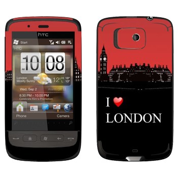   «I love London»   HTC Touch 2