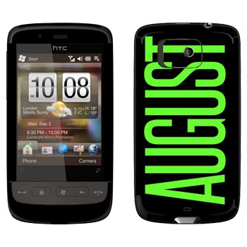   «August»   HTC Touch 2