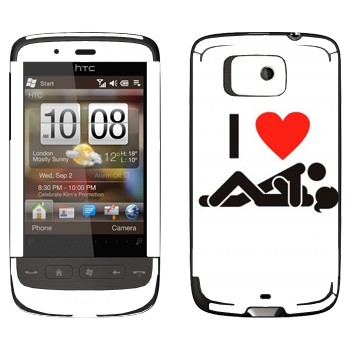   « I love sex»   HTC Touch 2