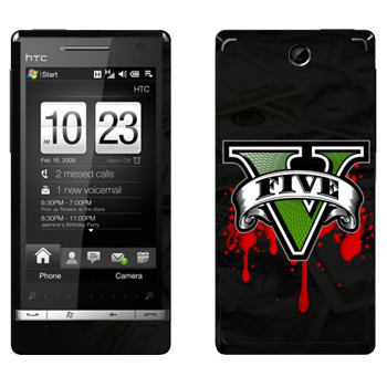   «GTA 5 - logo blood»   HTC Touch Diamond 2