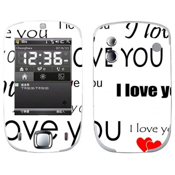   «I Love You -   »   HTC Touch Elf