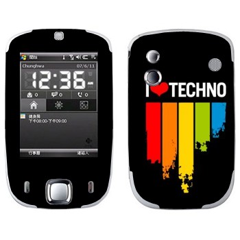   «I love techno»   HTC Touch Elf