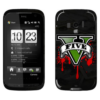  «GTA 5 - logo blood»   HTC Touch Pro 2