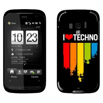   «I love techno»   HTC Touch Pro 2