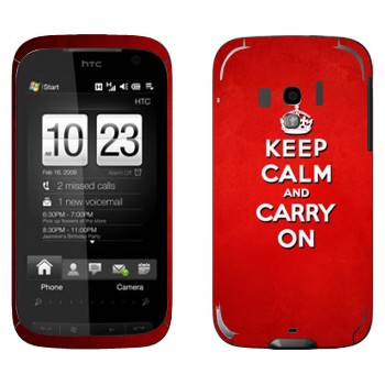   «Keep calm and carry on - »   HTC Touch Pro 2