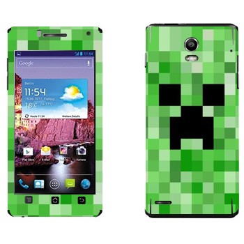   «Creeper face - Minecraft»   Huawei Ascend P1 XL
