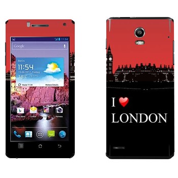   «I love London»   Huawei Ascend P1 XL