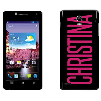   «Christina»   Huawei Ascend P1 XL