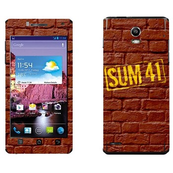   «- Sum 41»   Huawei Ascend P1 XL