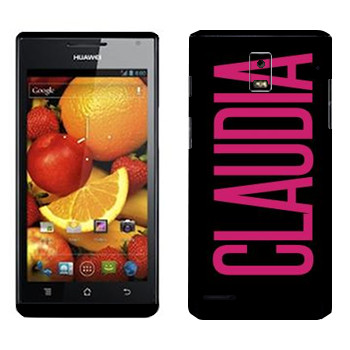   «Claudia»   Huawei Ascend P1