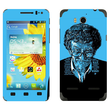   «Kurt Vonnegut : Got to be kind»   Huawei Honor 2