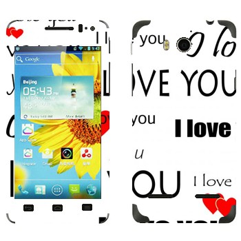   «I Love You -   »   Huawei Honor 2