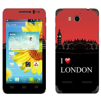   «I love London»   Huawei Honor 2