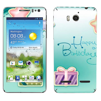   «Happy birthday»   Huawei Honor Pro