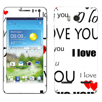   «I Love You -   »   Huawei Honor Pro