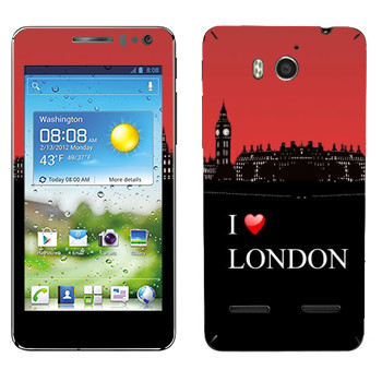   «I love London»   Huawei Honor Pro