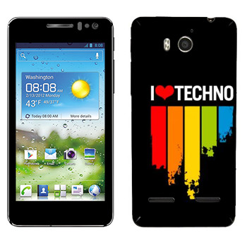   «I love techno»   Huawei Honor Pro