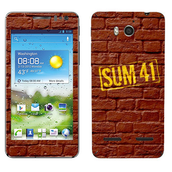   «- Sum 41»   Huawei Honor Pro