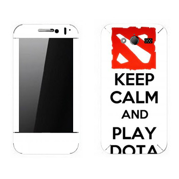   «Keep calm and Play DOTA»   Huawei Honor