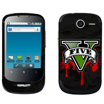   «GTA 5 - logo blood»   Huawei Ideos X1