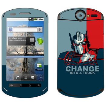   « : Change into a truck»   Huawei Ideos X5