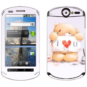   «  - I love You»   Huawei Ideos X5