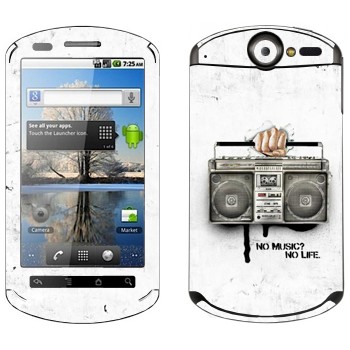   « - No music? No life.»   Huawei Ideos X5