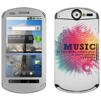   « Music   »   Huawei Ideos X5