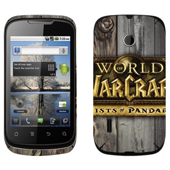   «World of Warcraft : Mists Pandaria »   Huawei Sonic