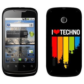   «I love techno»   Huawei Sonic