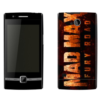   «Mad Max: Fury Road logo»   Huawei U8500 (Beeline E300,  EVO)
