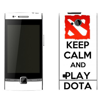  «Keep calm and Play DOTA»   Huawei U8500 (Beeline E300,  EVO)