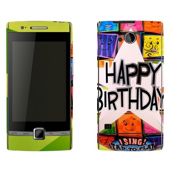   «  Happy birthday»   Huawei U8500 (Beeline E300,  EVO)