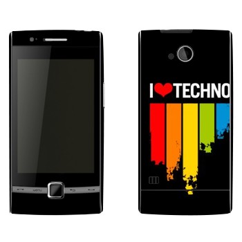   «I love techno»   Huawei U8500 (Beeline E300,  EVO)