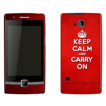   «Keep calm and carry on - »   Huawei U8500 (Beeline E300,  EVO)