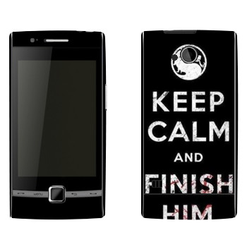   «Keep calm and Finish him Mortal Kombat»   Huawei U8500 (Beeline E300,  EVO)