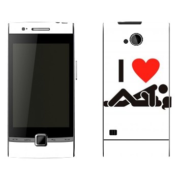   « I love sex»   Huawei U8500 (Beeline E300,  EVO)