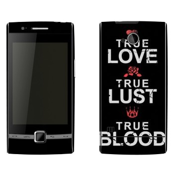   «True Love - True Lust - True Blood»   Huawei U8500 (Beeline E300,  EVO)