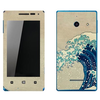   «The Great Wave off Kanagawa - by Hokusai»   Huawei W1 Ascend