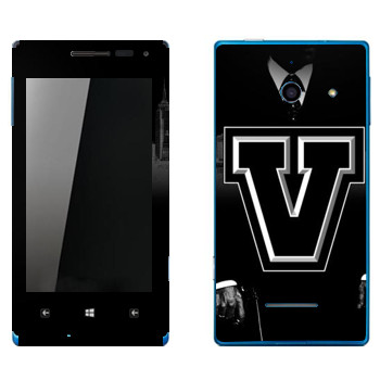   «GTA 5 black logo»   Huawei W1 Ascend