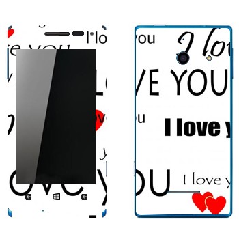   «I Love You -   »   Huawei W1 Ascend