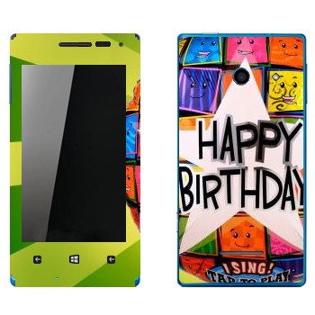   «  Happy birthday»   Huawei W1 Ascend