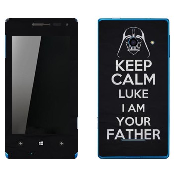   «Keep Calm Luke I am you father»   Huawei W1 Ascend