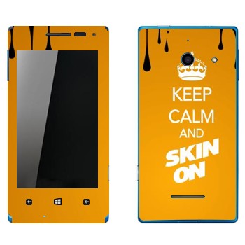   «Keep calm and Skinon»   Huawei W1 Ascend