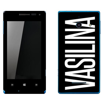   «Vasilina»   Huawei W1 Ascend