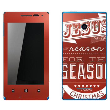   «Jesus is the reason for the season»   Huawei W1 Ascend
