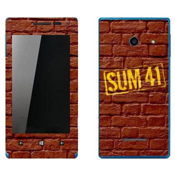   «- Sum 41»   Huawei W1 Ascend