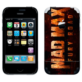   «Mad Max: Fury Road logo»   Apple iPhone 2G