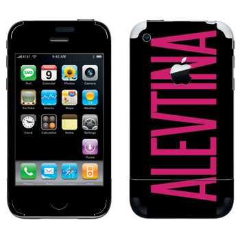   «Alevtina»   Apple iPhone 2G