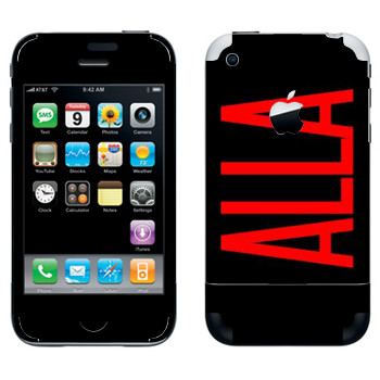   «Alla»   Apple iPhone 2G